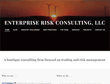 Tablet Screenshot of enterprise-risk.com